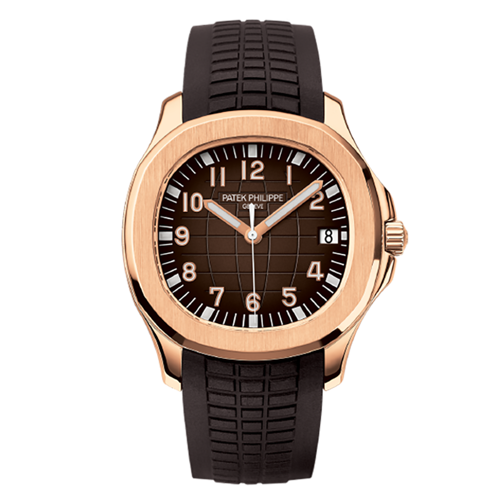 PATEK PHILIPPE AQUANAUT DATE 5167R-001 40.8 ROSE GOLD