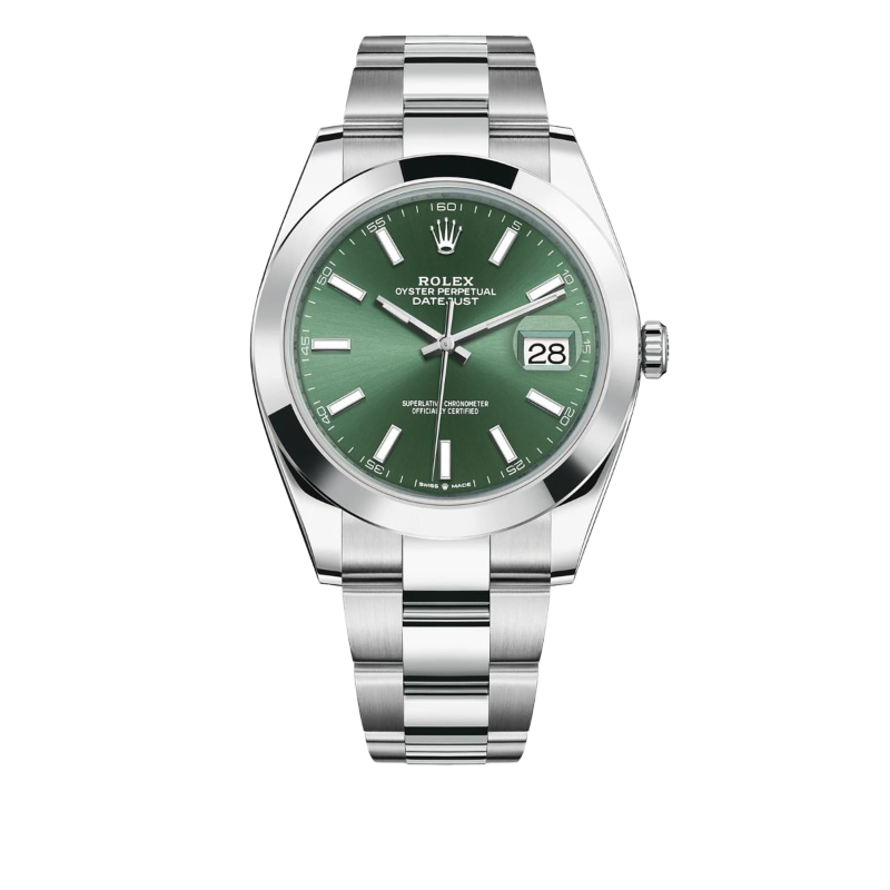 Smooth Oyster Mint Green Datejust 126300