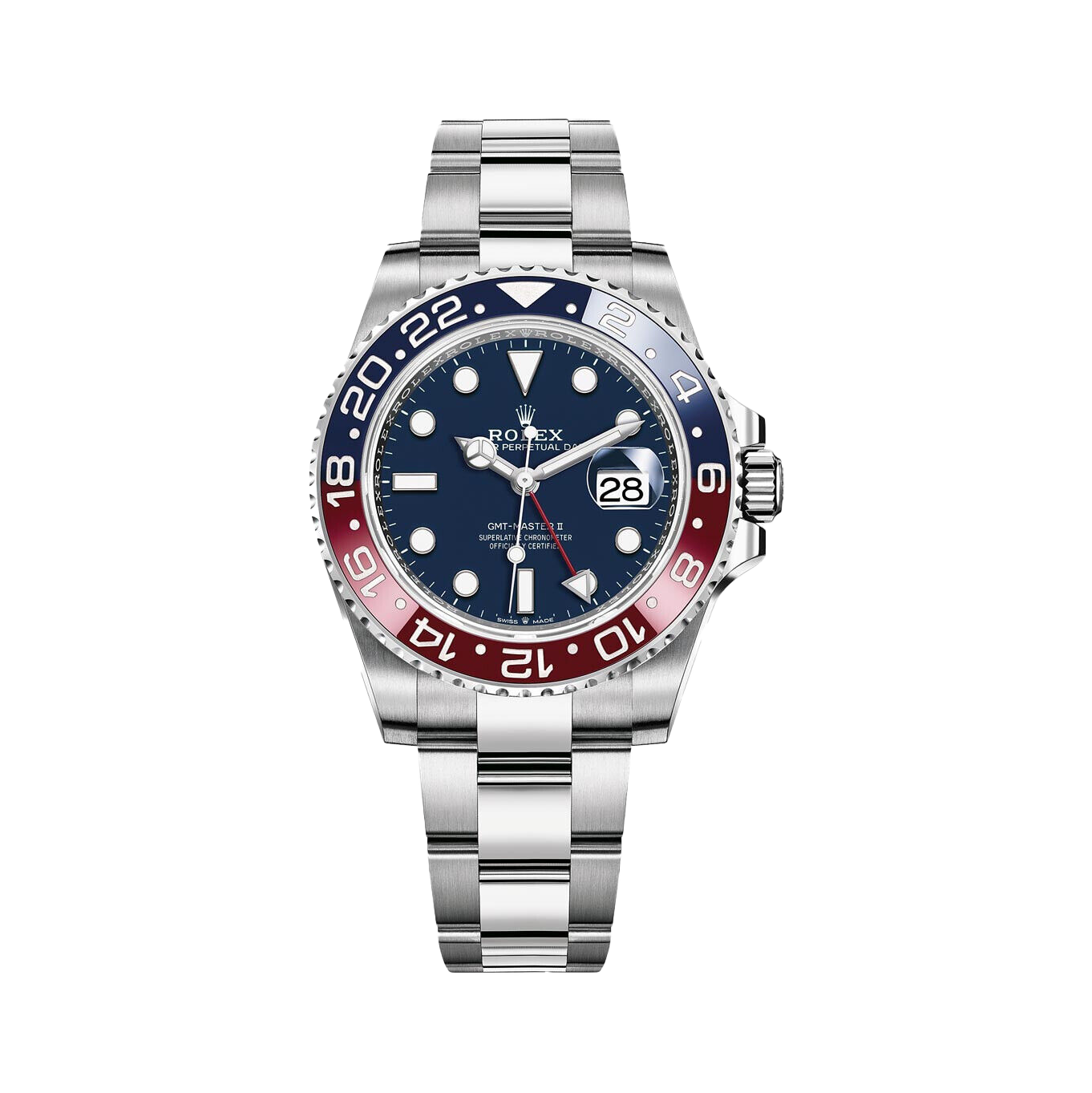 Rolex White Gold GMT Master II "Pepsi" 126719BLRO