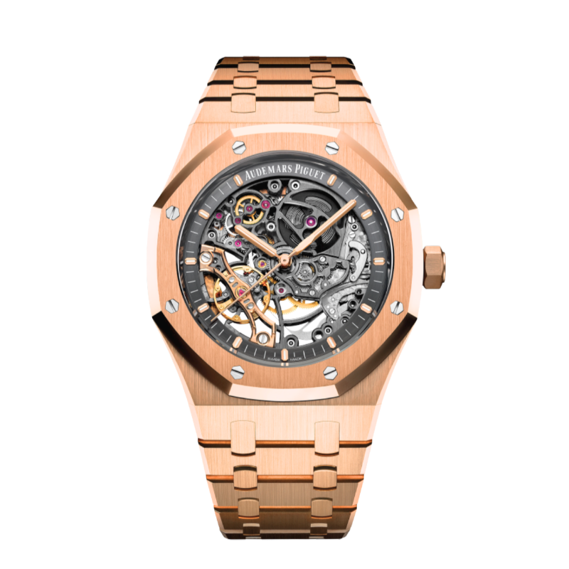 AUDEMARS PIGUET ROSE GOLD ROYAL OAK DOUBLE BALANCE 15407OR