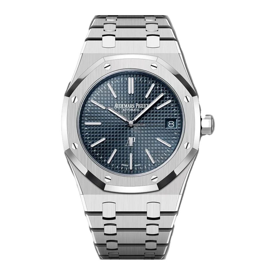 AUDEMARS PIGUET ROYAL OAK JUMBO BLUE DIAL 16202ST