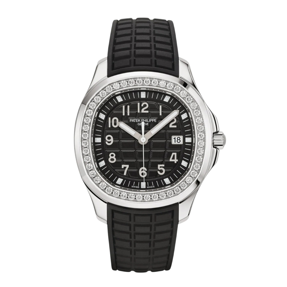 PATEK PHILIPPE AQUANAUT LUCE 5267/200A 38.8MM STEEL 48 DIAMONDS