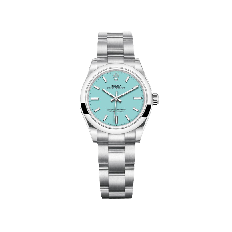 Rolex Ladies Oyster Perpetual 31mm Tiffany Blue