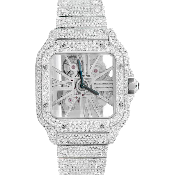 CARTIER SKELETON REF WHSA0015 STAINLESS STEEL