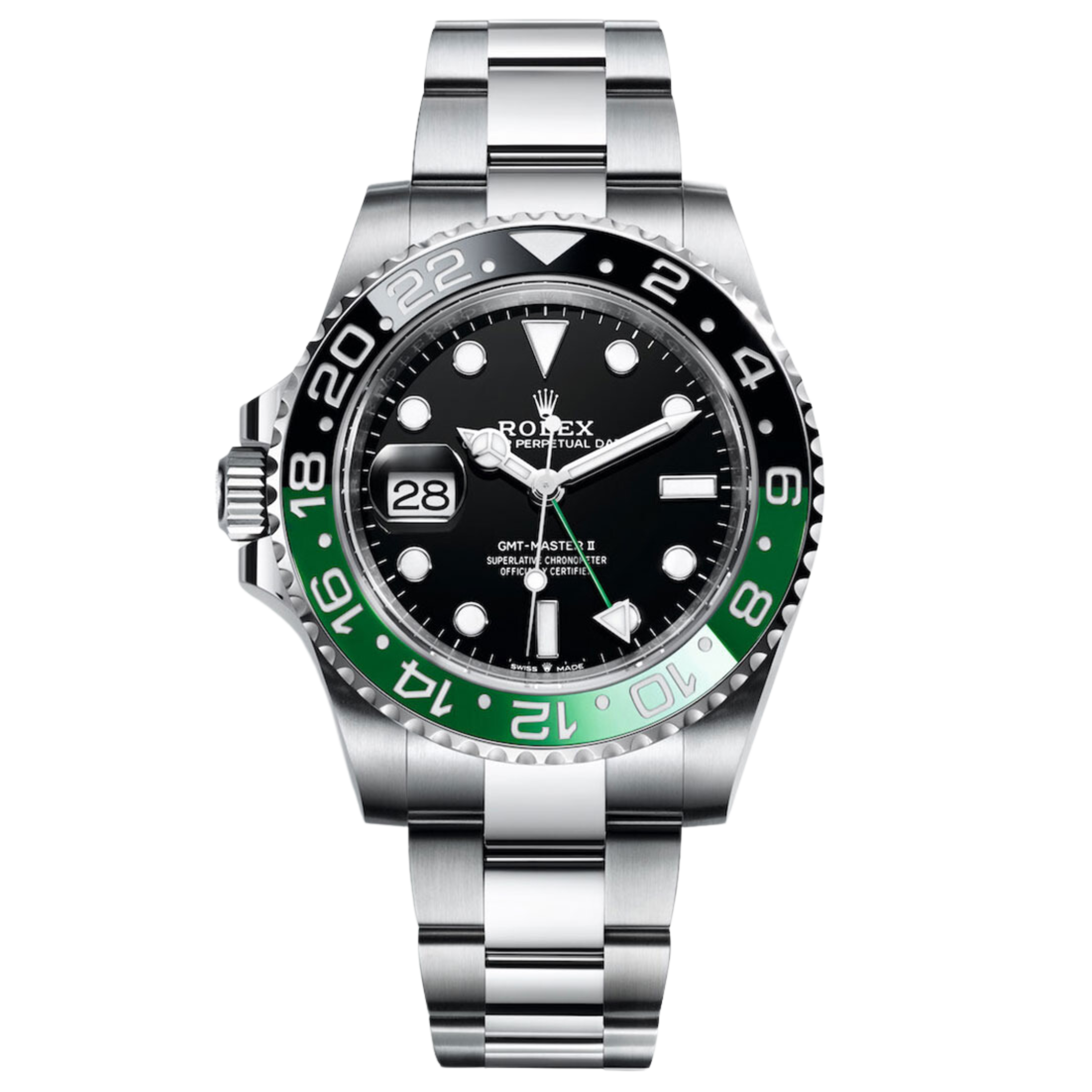 ROLEX GMT-MASTER II 126720VTNR 40MM OYSTERSTEEL SPRITE