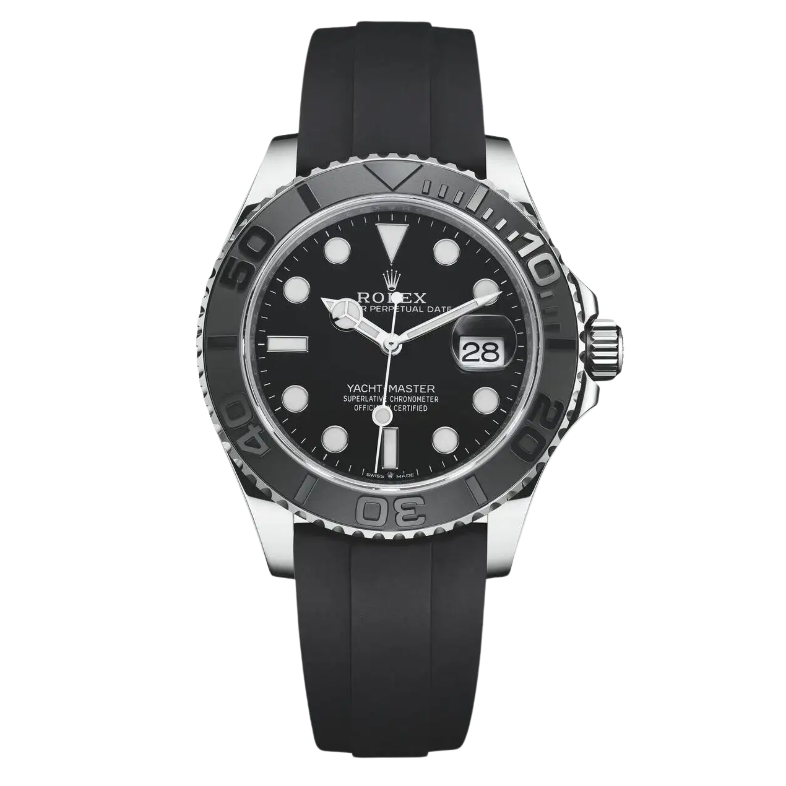 ROLEX YACHT-MASTER BLACK 226659 42MM WHITE GOLD