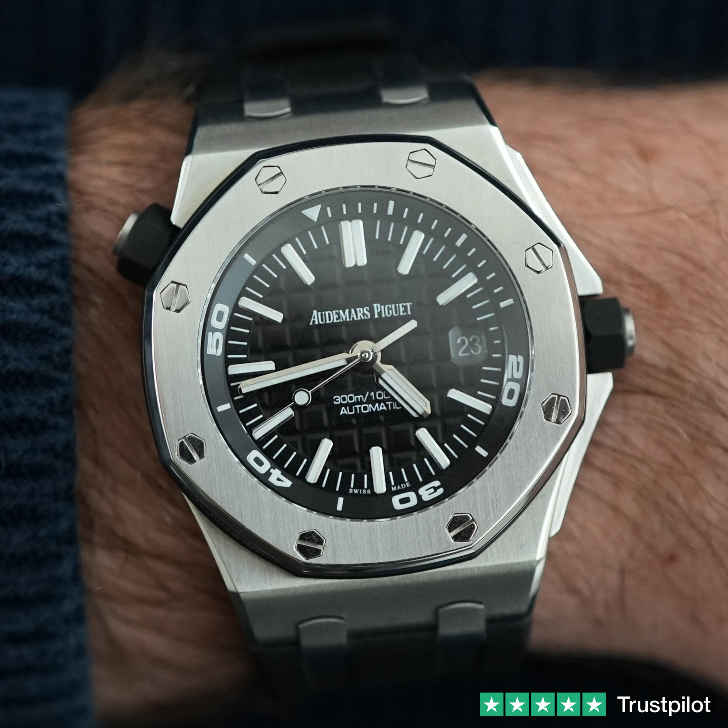 AUDEMARS PIGUET ROYAL OAK OFFSHORE 15710ST.OO.A002CA.01 42 MM STAINLESS STEEL CASE DIVER