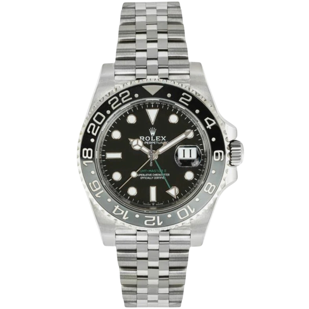 Rolex GMT Master II 'Bruce Wayne' 126710GRNR 40mm Stainless Steel