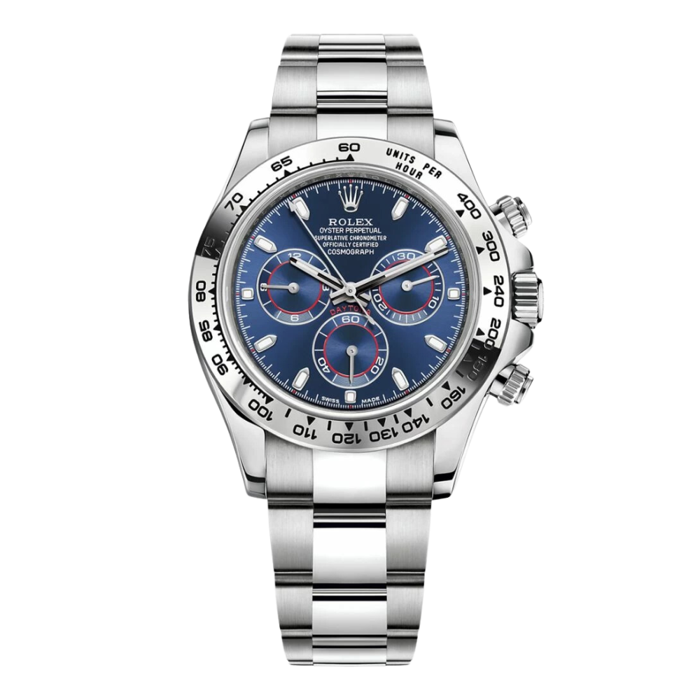 ROLEX DAYTONA BLUE 116509 40MM WHITE GOLD