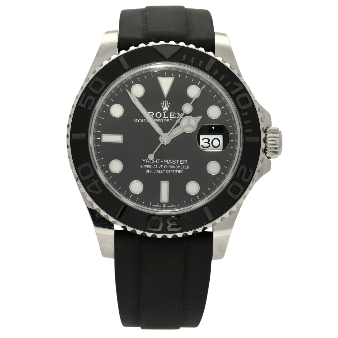 ROLEX YACHT-MASTER BLACK 226659 42MM WHITE GOLD