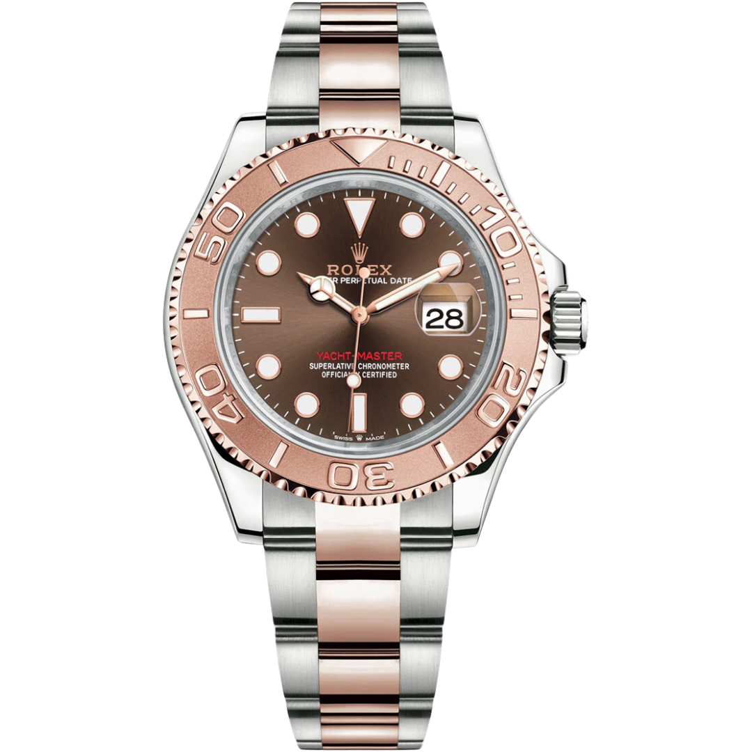 ROLEX YACHT-MASTER 126621 40MM OYSTERSTEEL AND EVEROSE GREEN