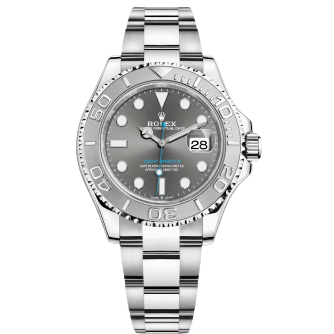 Rolex Yachtmaster 126622 40mm Rhodium Dial Platinum Stainless Steel